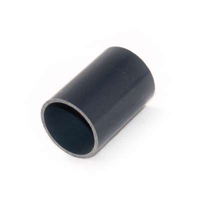 Verbindungsstück 32 x 46 mm (1 1/4 Zoll) PVC Kunststoff Rundrohr Verbinder Rohrstück Adapter für PVC-U Fittings