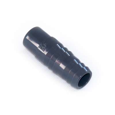 Schlauchtülle VDL 20, 21, 22 mm 3/4 Zoll PVC-U Klebetülle, Schlauchanschluss, Schlauchstutzen