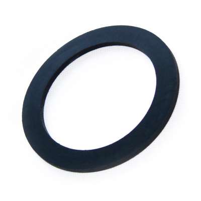 Dichtung EPDM Gummi 100 x 75 x 4 mm rund flach für Anschluss