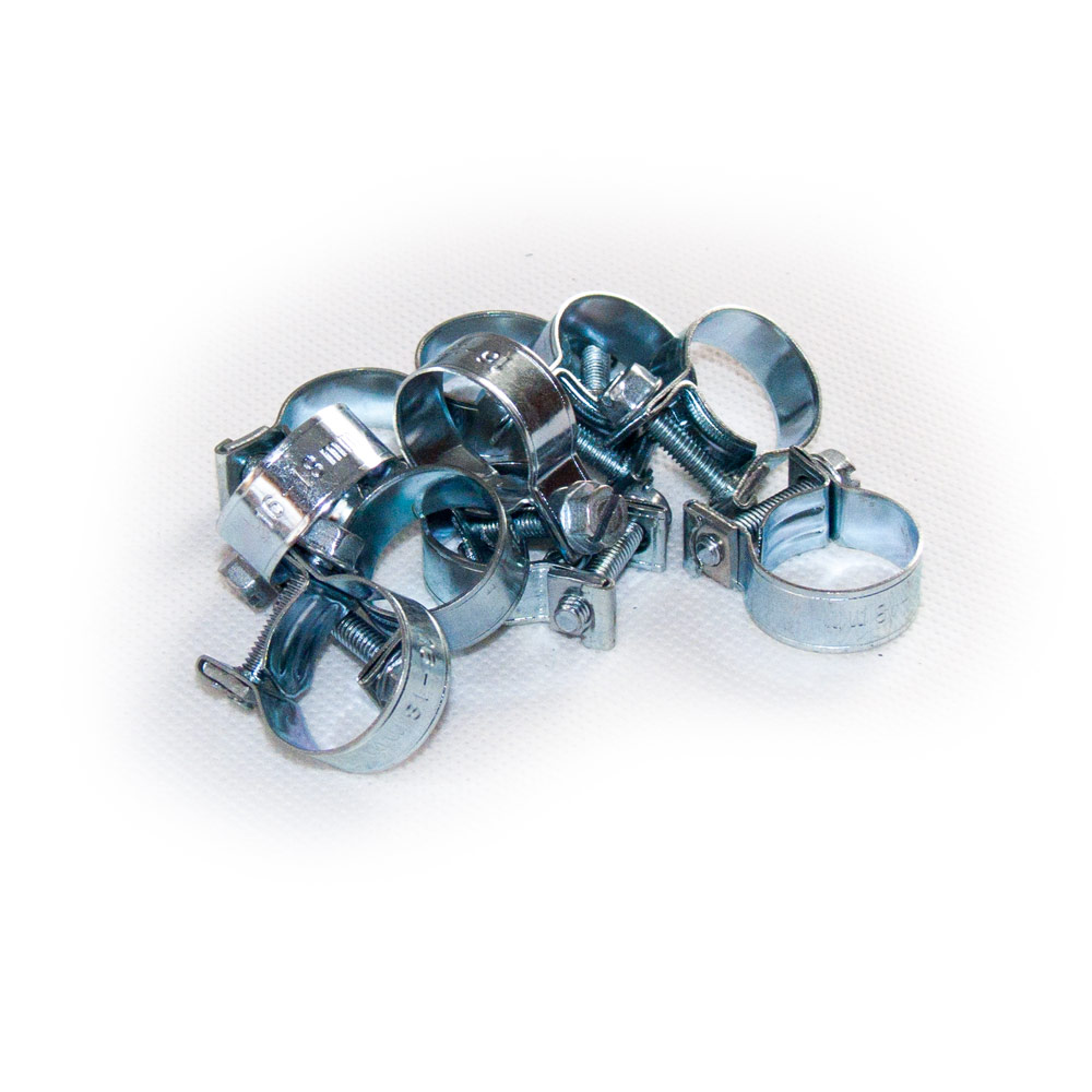 Bradas GBS 20/18 Fascette Stringitubo A Snodo W1 – 20-21 Mm, Confezione Da 10, Acciaio Zincato