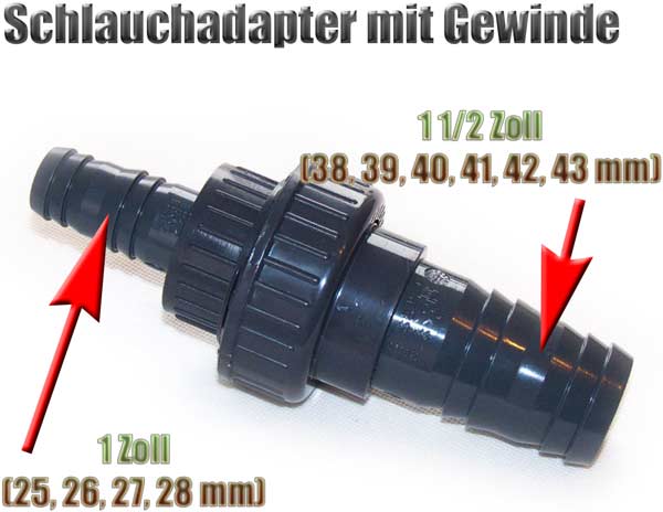 schlauchadapter-gewinde-38-39-40-41-42-43-mm-auf-25-26-27-28-mm-1-1-2-zoll-auf-1-zoll-pvc-1