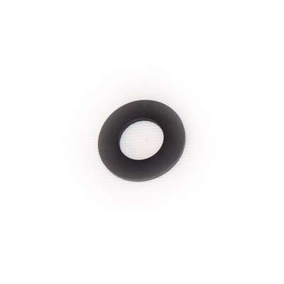 Dichtung EPDM Gummi 37 x 19 x 2 mm rund flach schwarz als Dichtungsring für Anschlüsse (Gummiring)