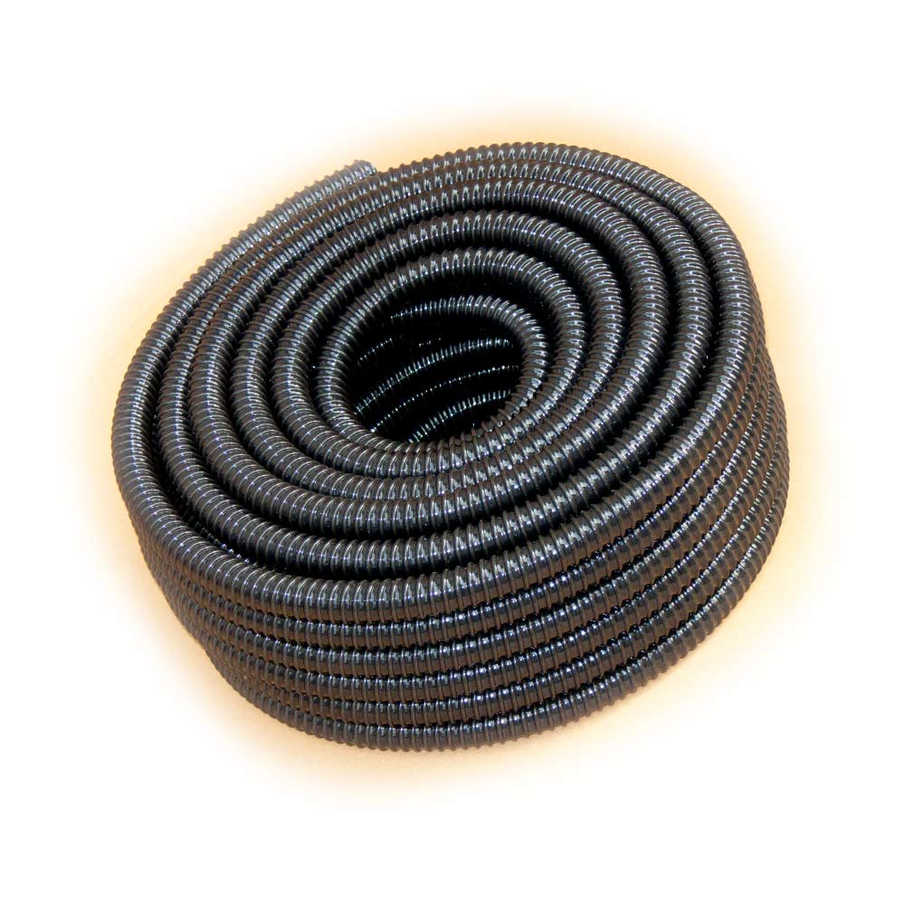 Gewebeschlauch 6mm, schwarz, 1lfm