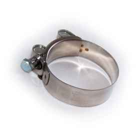 Gelenkbolzenschelle W4 Aus Edelstahl – Spannbereich 64-67 Mm, Vibrationssicher, Mit Sechskantschraube