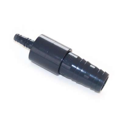 Schlauchadapter aus PVC Kunststoff mit 31, 32, 33, 34 mm (1 1/4 Zoll) auf 12, 13, 14 mm (1/2 Zoll) VDL Schlauchtüllen als Reduzierstück für Schlauch