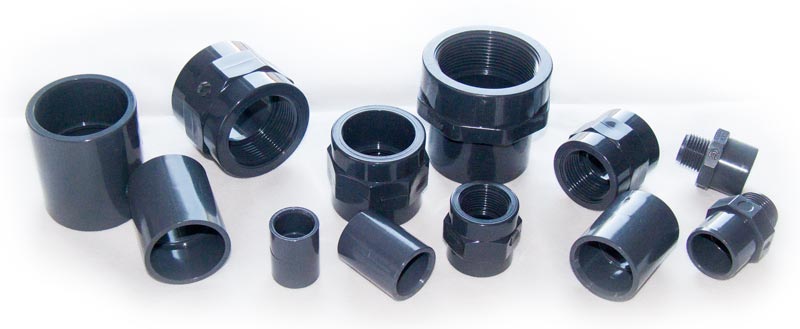 PVC-U Fittings, Bauteile, Rohre, Hersteller, Zubehör im Shop kaufen