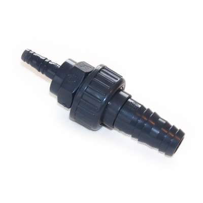 Gewinde Schlauchadapter aus PVC Kunststoff mit 25, 26, 27, 28 mm (1 Zoll) auf 12, 13, 14 mm (1/2 Zoll) VDL Schlauchtüllen als Reduzierstück für Schlauch