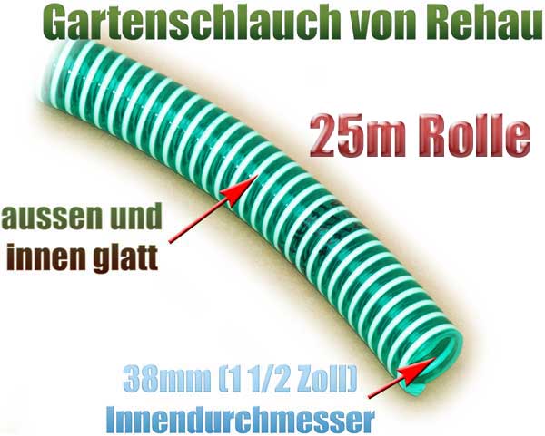 gartenschlauch-flexibel-38mm-1-1-2-zoll-25m-rolle-rehau-gruen-transparent-knickfrei-spirale-pumpe-1