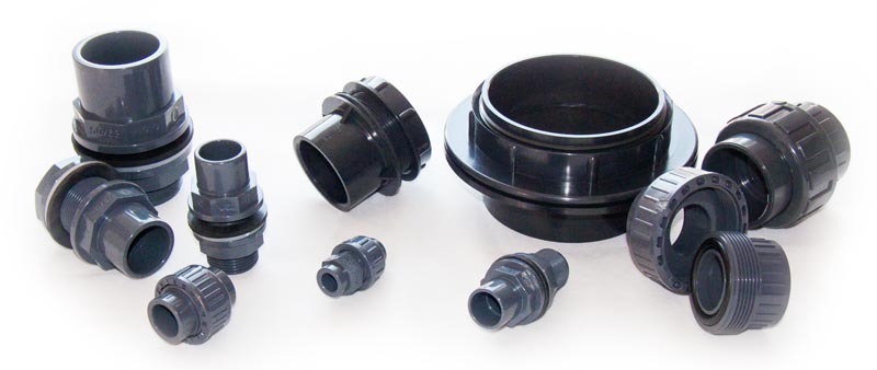 PVC-U Fittings, Bauteile, Rohre, Hersteller, Zubehör im Shop kaufen