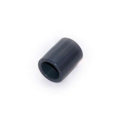 Muffe, Klebemuffe, Muffenrohr 20 mm Innendurchmesser (dreiviertelzoll, 3/4 Zoll) beidseitig Rohrverbindung ohne Gewinde PVC Kunststoff