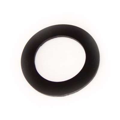 Dichtung EPDM Gummi 77 x 50 x 3 mm rund flach schwarz als Dichtungsring für Anschlüsse (Flachdichtungsring)