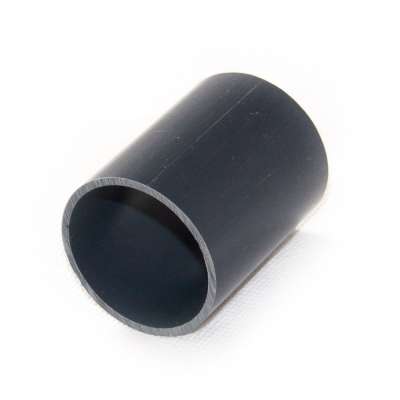 Verbindungsstück 40 x 52 mm (1 1/2 Zoll) PVC Kunststoff Rundrohr Verbinder Rohrstück Adapter für PVC-U Fittings